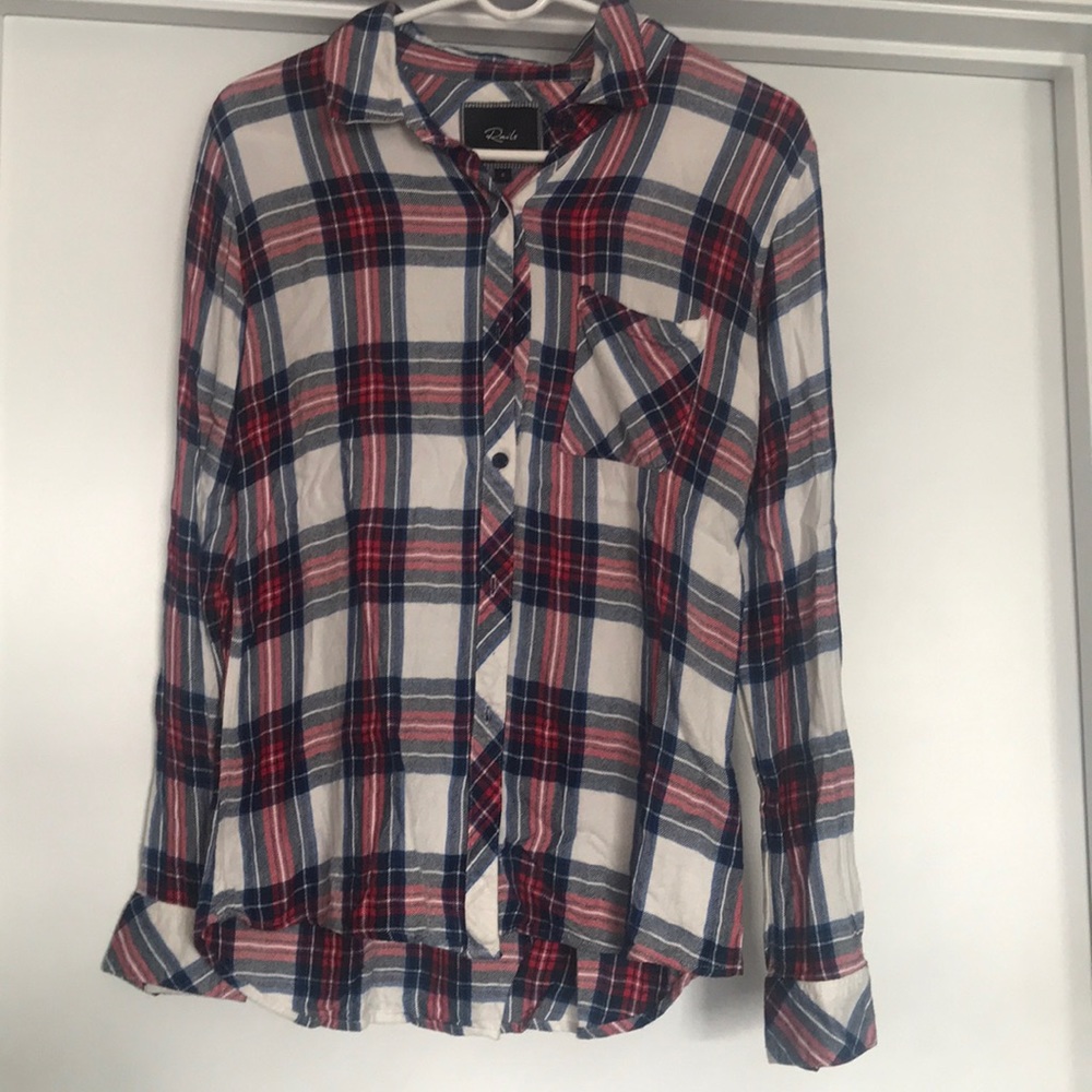 Rails plaid button down - Picture 2 of 5